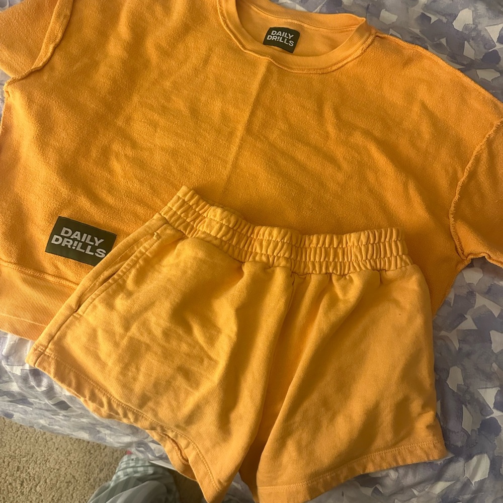 Daily Drills Vibrant Orange Apparel